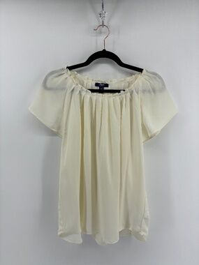 MASSIVE $10 SALE Chaps Elegant Cream Women's Top
